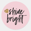 Search for shine bright stickers Black