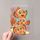 Search for clown fish invitations Summer