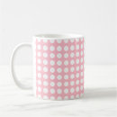 Recherche de pois rose blanc tasses Girly