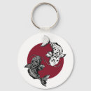 Search for fish keychains Red