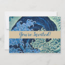 Search for great wave invitations Hokusai