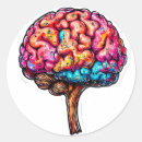 Recherche de le cerveau autocollants Médical