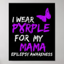 Search for epilepsy purple ribbon posters Wear