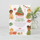 Search for sleepover christmas invitations Christmas pajama party
