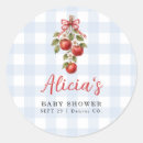 Search for gingham apple stickers Watercolor