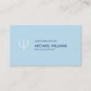 Search for psychology symbol business cards Psychological
