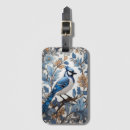 Recherche de oiseau bleu bagages étiquettes William morris