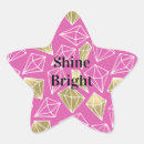 Search for pink diamond stickers Girly
