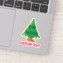 Search for cartoon trees stickers Illustration