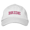 Recherche de destination casquettes Mariée