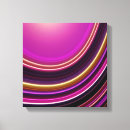 Recherche de courbe impressions sur toile Violet