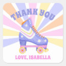 Search for roller skate thank you stickers Girl