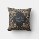 Recherche de noir et argent coussins Pour eux