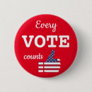 Search for political campaign buttons Usa
