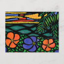 Search for tropical painting postcards Sunset