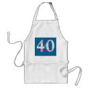 Search for 40 birthday aprons Forty