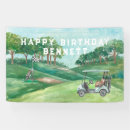 Search for golf banners Watercolor