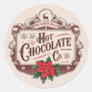 Search for hot chocolate stickers Festive
