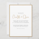 Search for gold border invitations Typography