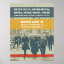 Search for never give in posters Don't give up