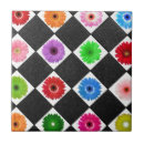Search for black daisy tiles Pink