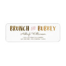 Recherche de gold wedding return address labels Champagne