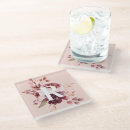 Recherche de flore dessous de verres Moderne