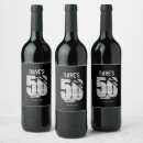 Search for 30th birthday bottle labels Black