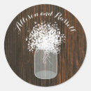 Search for baby breath stickers Mason jar