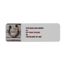 Search for horseshoe return address labels Ranch