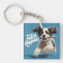 Search for running keychains Dog