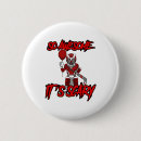 Search for scary clown buttons Trick or treat