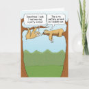 Search for funny sloth birthday cards Humour