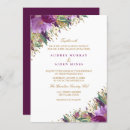 Search for amethyst wedding invitations Purple