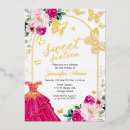 Recherche de pink 16ans anniversaire invitations Floral
