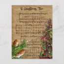 Search for vintage songs postcards Xmas