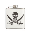 Search for pirate flasks Skull and crossbones