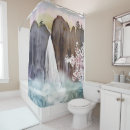 Search for waterfall shower curtains Mountains