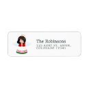 Search for cute angel return address labels Green