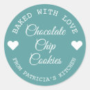 Search for white and teal stickers Made with love
