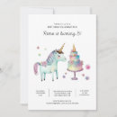 Search for printable unicorn invitations For kids