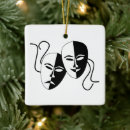 Search for drama ornaments Thespian