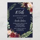 Search for floral wreath birthday invitations Watercolor