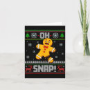 Search for snapped cards Gingerbread man