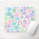 Search for white snowflake mousepads Pattern