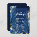Recherche de bleu paon mariage invitations Marine