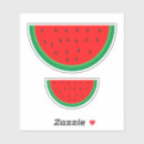 Recherche de pastèque rouge autocollants Melon