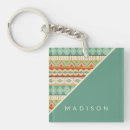 Search for tribal pattern keychains Geometric