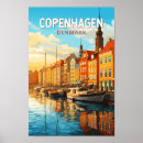 Recherche de copenhague danemark posters Voyage vintage rétro