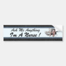 Search for funny nurse bumper stickers Medical